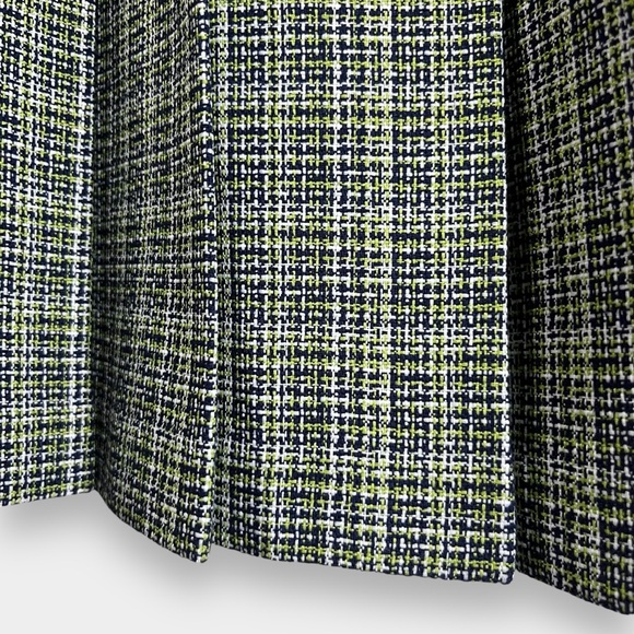 Vintage 18W J.G. HOOK 2 Piece Suit 80's |‎ Jacket & Pleated Skirt Plaid Tweed - Picture 5 of 13